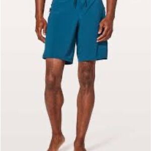 lululemon athletica Teal Men Swim Board Shorts